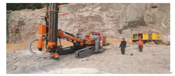 ZEGA D355R分体式自动钻机在广东最大花岗岩石场再次收获4台订单- 浙江